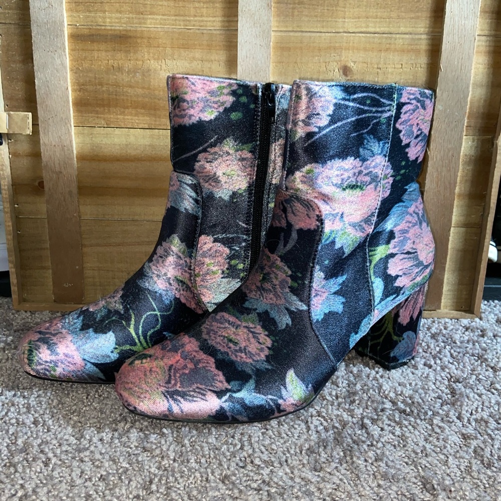 Floral Booties